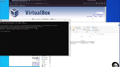 Oracle VirtualBox Installation on Windows 10