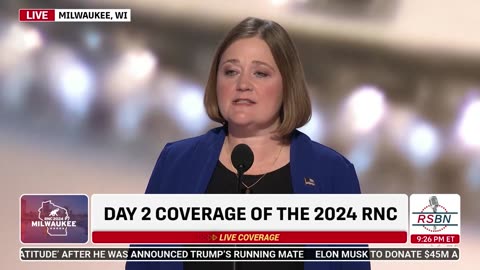 WATCH: Attorney General Brenna Bird at 2024 RNC in Milwaukee, WI - 7/16/2024