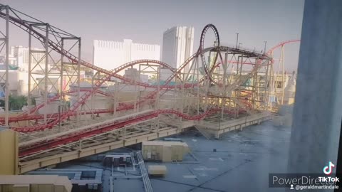 Las Vegas rollercoaster