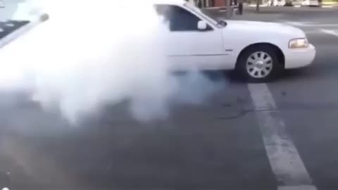 Guy tries to smoke out flag instant karma
