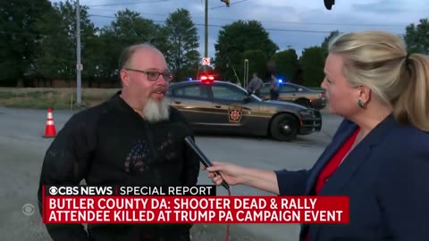 Witness at Trump rally says he tried to warn police about the shooter