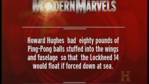 History Channel - MODERN MARVELS - Howard Hughes Tech