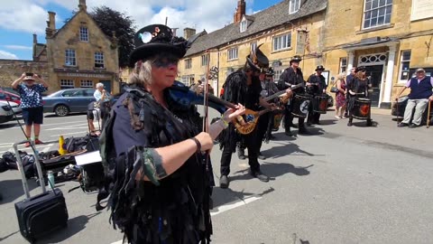 Beltane Border Morris's Vixana in Chipping Campden, Vale of Evesham National Morris Weekend 24 6 23