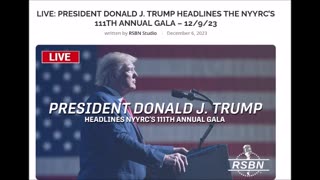 LIVE: President Donald J. Trump Headlines the NYYRC’s 111th Annual Gala