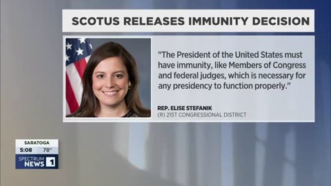 Spectrum News 1 Coverage of Supreme Court Opinion on Trump Immunity 07.03.2024