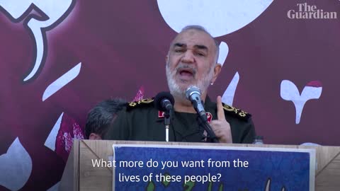 Head of Iran's Revolutionary Guards warns protestors 'today is the final day of unrest'