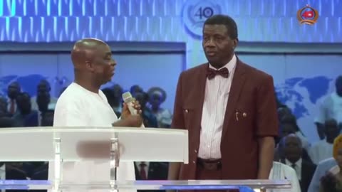 40th Anniversary Celebration Service | Bishop David Oyedepo Introduces Pastor E. A. Adeboye