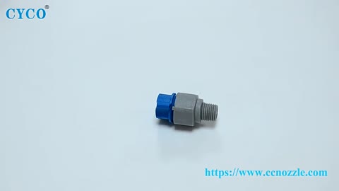 CYCO QJJ Plastic Quick Veejet Quick-fit Full Cone Flat Jet Quick Dismantling Water Spray Nozzle