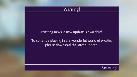 Avakin Life - Update Required Messages