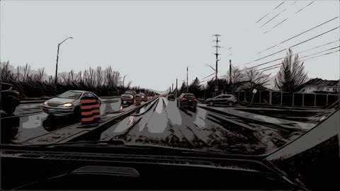 Cartoon Hyperlapse with DJI Osmo Action 4