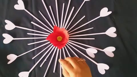 Attractive Wall Hanger using White Paper/ DIY/