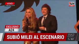 Argentina’s politics are ⚡⚡ This is the new President of Argentina, Javier Milei. We are so back.