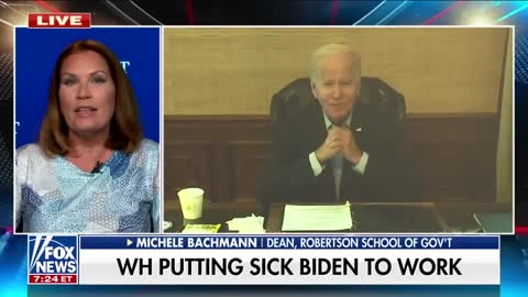 Michele Bachmann says Biden not running the show at the White House
