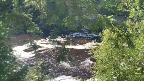 Tahquamenon Falls upper peninsula Mich