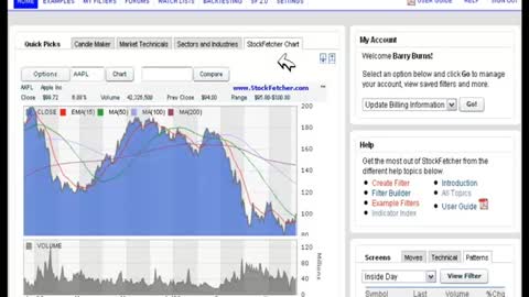 Market structure scanning for finest entry