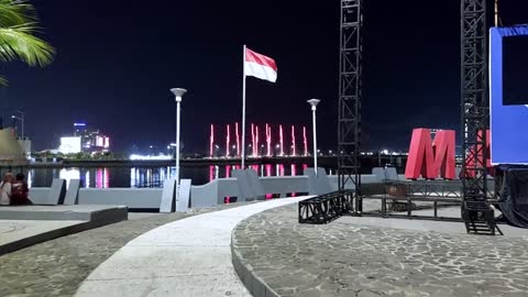 LOSARI BEACH MAKASSAR 2022 and the beauty of the 99 dome mosque designed by Ridwan Kamil