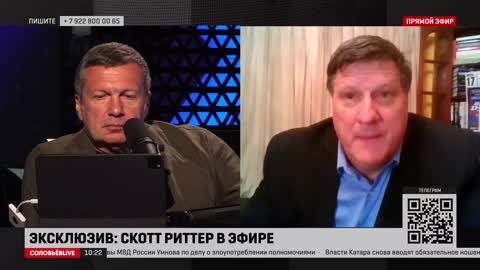 Scott Ritter with Vladimir Soloviev: Russian Special Military Operation in Ukraine Update