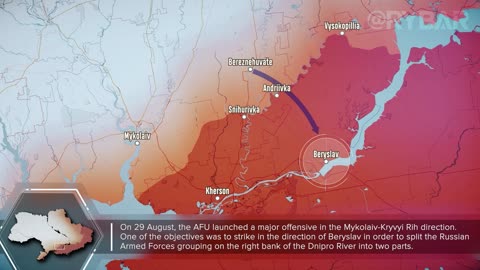 RYBAR: AFU Offensive on Beryslav Chronicle of Battles, August 29 — September 26
