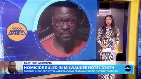 Police investigate death of a man held down by Milwaukee hotel staff