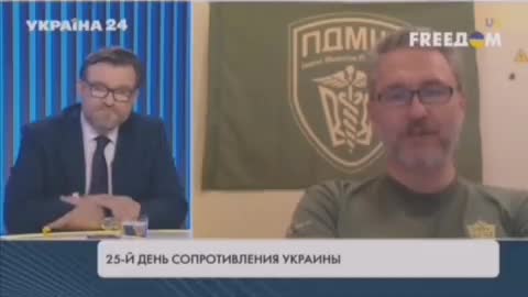 Ukrainian Mobile Hospital Head ordered doctors to castrate Russian soldiers; calls them cockroaches