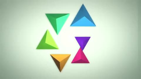 Triangle Background loop - Copyright Free - Motion Graphics