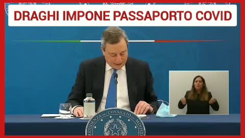 Draghi impone passaporto covid