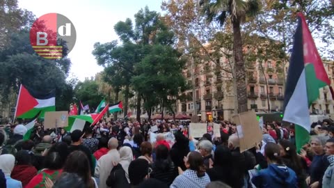Barcelona vuelve a salir a la calle contra el genocidio de Israel