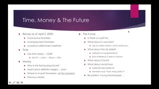 Weekly Webinar #2 - “Time, Money & The Future”