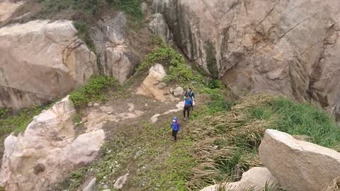 Lamma Inland Lighthouse in Hong Kong 南丫險岸圓角儘頭 此爬線96號燈塔來回