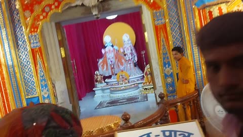 Vrindavan prem mandir in holi