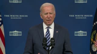 Biden Gives Update On Hurricane Ida