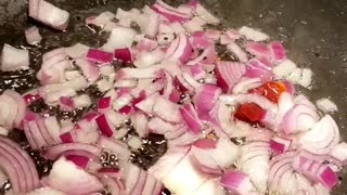 Eggplant Amaranth pan fried veggies 😋 How to cook Eggplant delicious