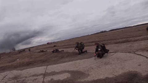 Helmet Cam footage from Russian Airborne Assault Troops