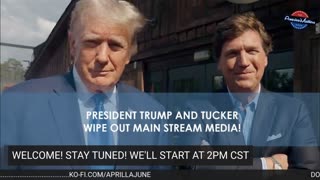 TRUMP AND TUCKER DESTROY MAIN STREAM MEDIA IN ONE HOUR!
