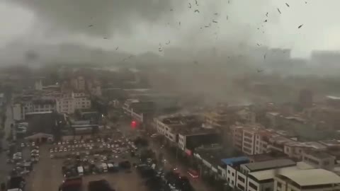 TORNADO in Foshan. China