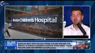 Posobiec praises Dillon for offering 20K reward to identify Boston Children's bomb threat caller