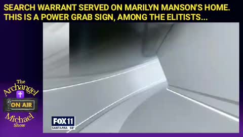 BREAKING NEWS: search warrant served on singer Marilyn Manson's home..