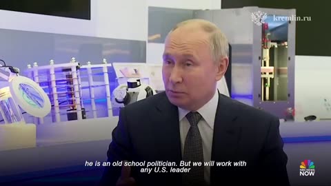 Putin Says He Prefers Biden Over Trump