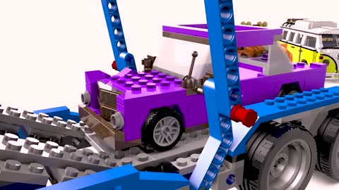 Cars Transportation - Learn Colors with Cars and Trucks _ Kids Videos