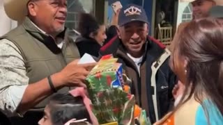 Grandparents gave their kids toys for Xmas for the first time ever