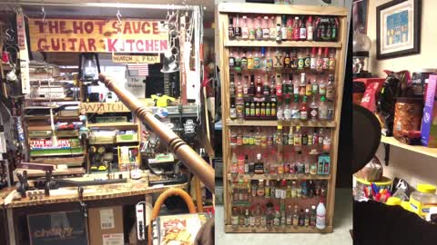 Hotsauce Guitar Kitchen 10 Years Crafting Cigar Box Guitar Art