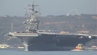 USS Nimitz, San Diego, Homecoming