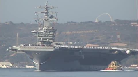 USS Nimitz, San Diego, Homecoming