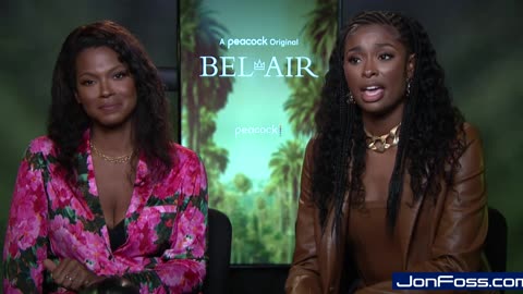 Coco Jones & Cassandra Freeman talk Bel-Air, working with Will Smith & similarities to the original