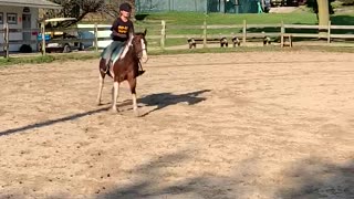Emma Riding 2020 Thomas’s School of Horsemanship