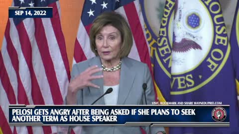 Pelosi Gets Angry After Being Asked If She Plans To Seek Another Term As House Speaker