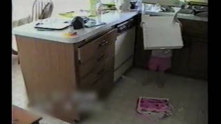 Young Girl Drops Birthday Cake On The Floor