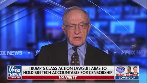 Alan Dershowitz: Trump's Case Pits Free Speech Against the First Amendment