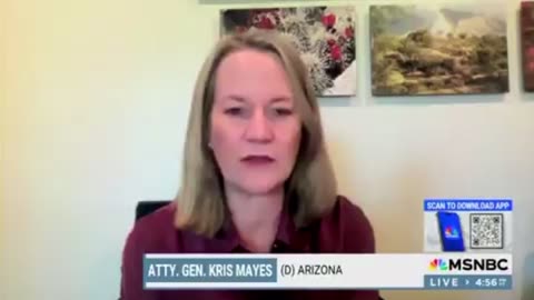 Leftist AZ AG Kris Mayes says the quiet part about 2020 election indictments out loud