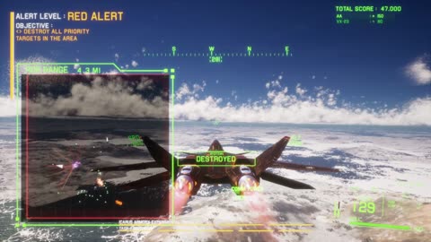 Project Wingman Conquest Mode, Mission 43, Normal, 0.5x alert modifier, Finale